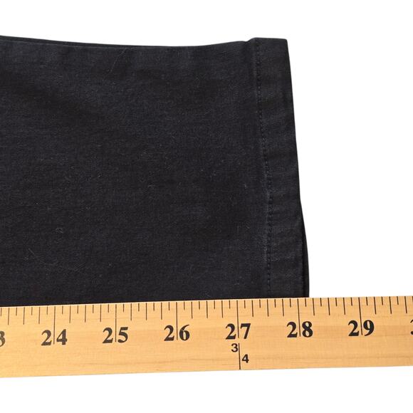 Democracy Ab Solution Jeans Womens Size 10 Black Pull On Glider Ankle Length NWT - Picture 12 of 13